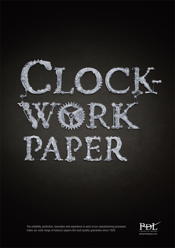 Clockwork Paper Poster