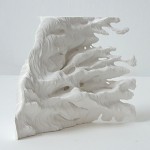 Topographic Paper Landscapes by Noriko Ambe