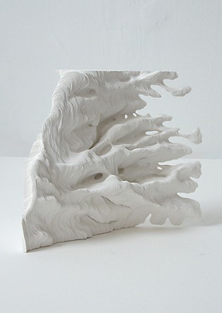 Topographic Paper Landscapes by Noriko Ambe