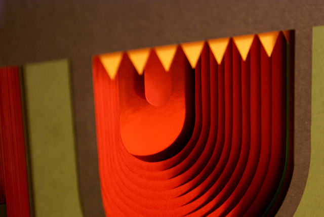 Handcut Paper Beast Award Sigrid Spier