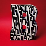 3D Alphabet Paper Sculptures by Jerome Corgier