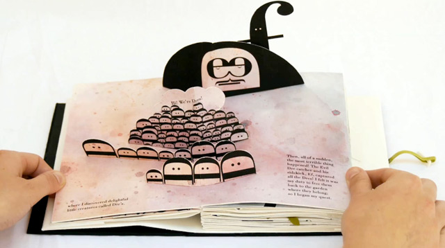 Bodoni Bedlam: A Pop-Up Book by Victoria Macey