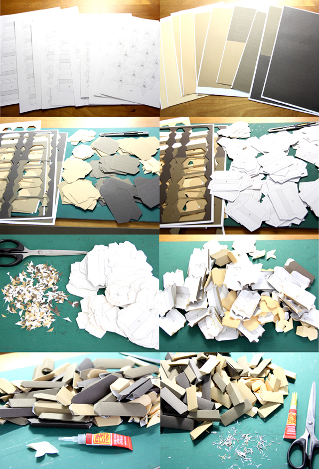 3D Paper Infographic Posters by Pattern Matters