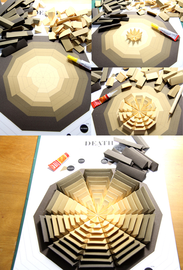 3D Paper Infographic Posters by Pattern Matters
