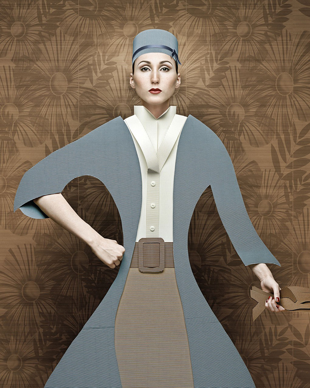 Cardboard Ladies by Christian Tagliavini