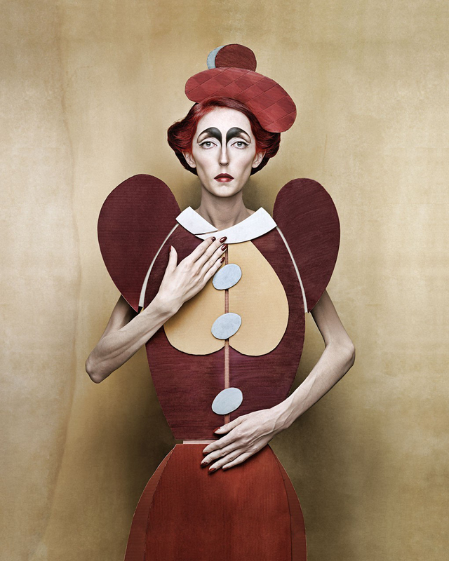 Cardboard Ladies by Christian Tagliavini Cubist