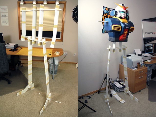 Strictlypaper - 7ft Gundam Papercraft - Visualspicer - Taras Lesko - Beyond The Paper 4 Strictlypaper - 7ft Gundam Papercraft - Visualspicer - Taras Lesko - Beyond The Paper 4