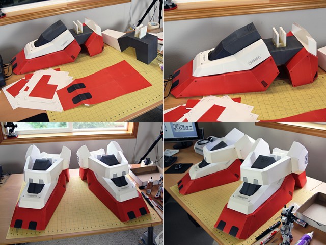 Strictlypaper - 7ft Gundam Papercraft - Visualspicer - Taras Lesko - Beyond The Paper 5 Strictlypaper - 7ft Gundam Papercraft - Visualspicer - Taras Lesko - Beyond The Paper 5