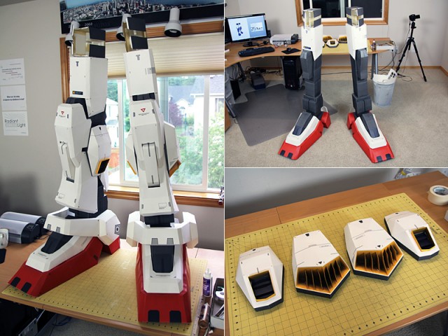 Strictlypaper - 7ft Gundam Papercraft - Visualspicer - Taras Lesko - Beyond The Paper 6 Strictlypaper - 7ft Gundam Papercraft - Visualspicer - Taras Lesko - Beyond The Paper 6