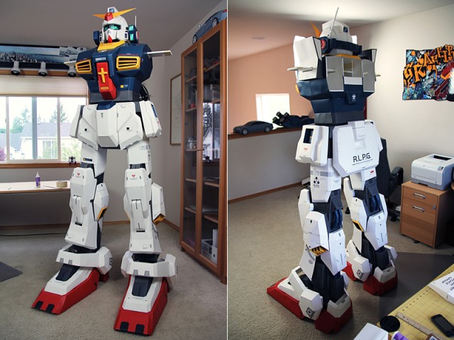 Strictlypaper - 7ft Gundam Papercraft - Visualspicer - Taras Lesko - Beyond The Paper 7 Strictlypaper - 7ft Gundam Papercraft - Visualspicer - Taras Lesko - Beyond The Paper 7