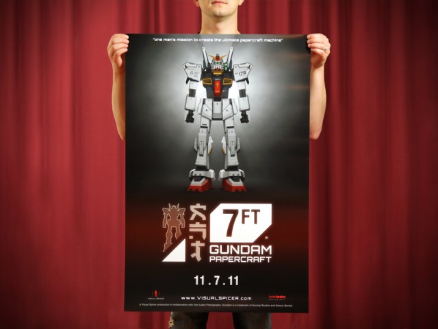 Strictlypaper - 7ft Gundam Papercraft - Visualspicer - Taras Lesko - Poster Print Strictlypaper - 7ft Gundam Papercraft - Visualspicer - Taras Lesko - Poster Print