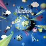 paper planets, paper planes, paper clouds, paper stars, paper universe