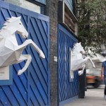 Dry The River Horses: 3D Paper Poster