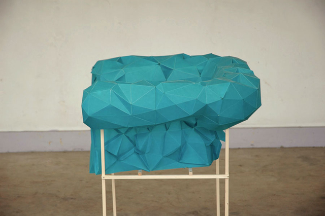 polygon_chesterfield_christian_fiebig_2b Polygonal Paper Chair by Christian Fiebig