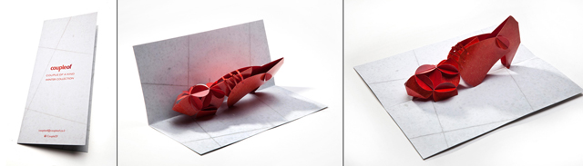 Pop-Up Lily Shoe by Nadav Bignitz