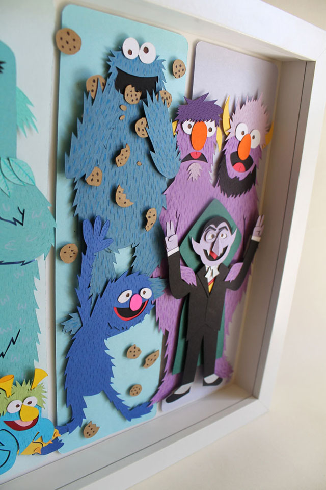 MuppetSpectrum_CookieDetail Muppet Spectrum by Jared Andrew Schorr