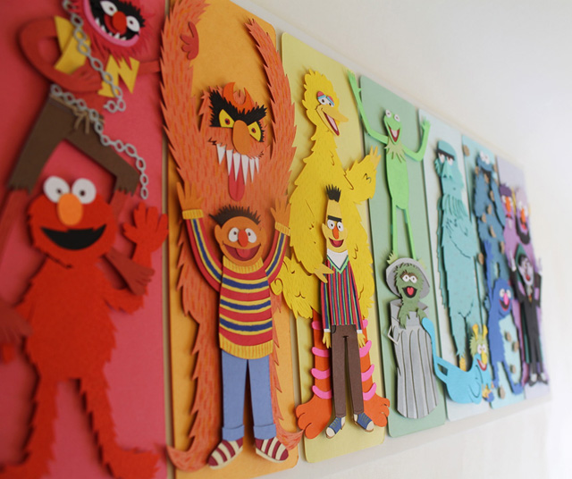 MuppetSpectrum_Detail Muppet Spectrum by Jared Andrew Schorr