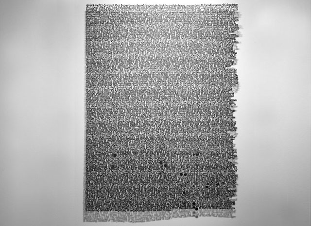 Paper Cut Messages by Annie Vought