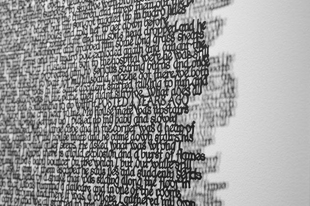 Paper Cut Messages by Annie Vought