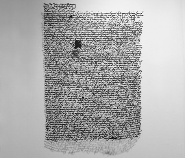 Paper Cut Messages by Annie Vought