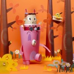 Whimsical Paper Craft Dioramas For Editorial SM