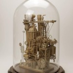 Sets for a Film I Will Never Make: Incredible Intricate Cardboard Sculptures by Daniel Agdag
