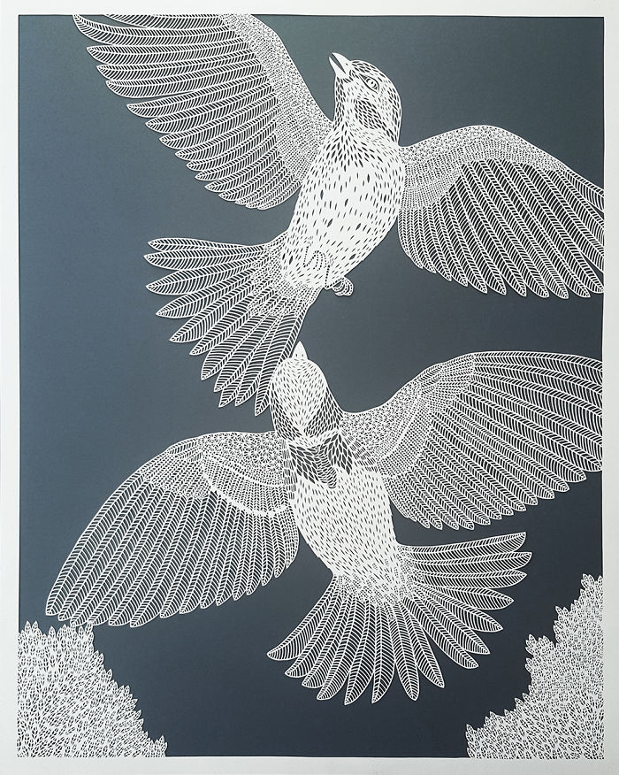 Pippa Dyrlaga's Intricate Hand-Cut Paper Artwork Inspired By Nature And Architecture